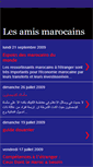 Mobile Screenshot of lesamismarocains.blogspot.com