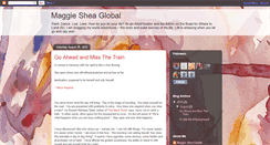 Desktop Screenshot of maggiesheaglobal.blogspot.com