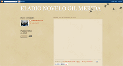 Desktop Screenshot of eladionovelogil2010.blogspot.com