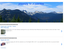 Tablet Screenshot of journeytoacentum.blogspot.com