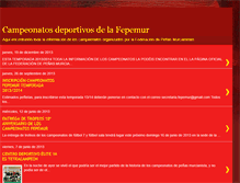 Tablet Screenshot of campeonatosfepemur.blogspot.com