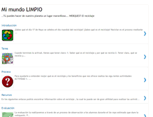 Tablet Screenshot of miplanetarecicla.blogspot.com