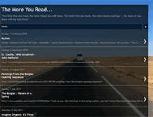 Tablet Screenshot of moreyouread.blogspot.com
