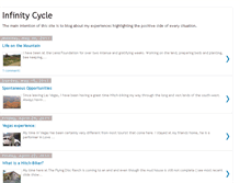 Tablet Screenshot of infinitycycle.blogspot.com