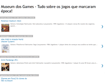 Tablet Screenshot of museumdosgames.blogspot.com