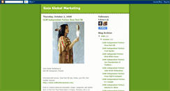 Desktop Screenshot of gaiaglobalmarketing.blogspot.com