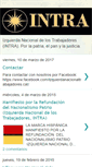 Mobile Screenshot of izquierdanacionaltrabajadores.blogspot.com