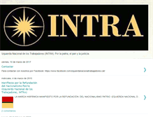 Tablet Screenshot of izquierdanacionaltrabajadores.blogspot.com