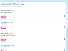 Tablet Screenshot of idmusicbox.blogspot.com