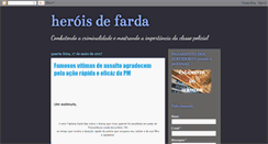 Desktop Screenshot of heroisdefarda.blogspot.com