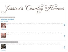 Tablet Screenshot of jesscountryflowers.blogspot.com