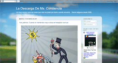 Desktop Screenshot of descargadeconciencia.blogspot.com