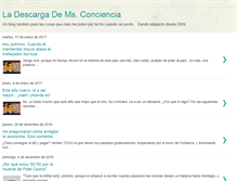 Tablet Screenshot of descargadeconciencia.blogspot.com