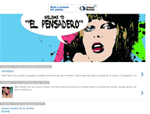 Tablet Screenshot of elpensaderoveronicasantos.blogspot.com