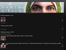 Tablet Screenshot of davidgiraud-mojette.blogspot.com