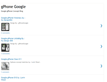 Tablet Screenshot of gphonegoogle.blogspot.com