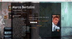 Desktop Screenshot of marcobertolini.blogspot.com