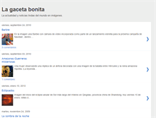 Tablet Screenshot of lagacetabonita.blogspot.com