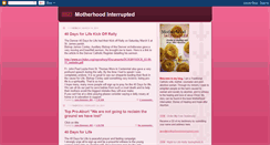 Desktop Screenshot of janeatmotherhoodinterrupted.blogspot.com