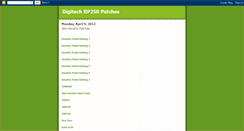 Desktop Screenshot of digitechpatches.blogspot.com