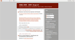 Desktop Screenshot of emba20082009.blogspot.com