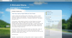 Desktop Screenshot of amotivatedmama.blogspot.com