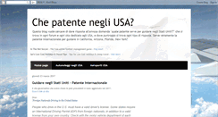 Desktop Screenshot of chepatentenegliusa.blogspot.com