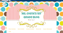 Desktop Screenshot of costa1st.blogspot.com