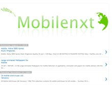 Tablet Screenshot of mobilenxt.blogspot.com