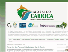 Tablet Screenshot of mosaico-carioca.blogspot.com