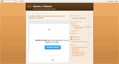 Desktop Screenshot of gameshistoria.blogspot.com