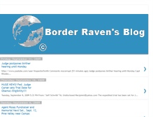 Tablet Screenshot of borderraven.blogspot.com