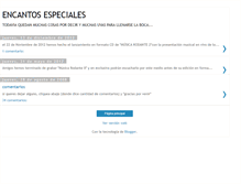 Tablet Screenshot of encantosespeciales.blogspot.com