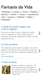 Mobile Screenshot of fantasia-da-vida.blogspot.com