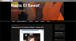 Desktop Screenshot of nadiaelsawaf.blogspot.com