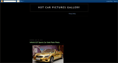 Desktop Screenshot of hotcarpicturesgallery.blogspot.com