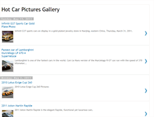 Tablet Screenshot of hotcarpicturesgallery.blogspot.com