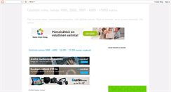 Desktop Screenshot of lainaa-heti.blogspot.com