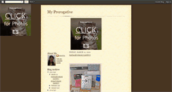 Desktop Screenshot of jeanna-myprerogative.blogspot.com