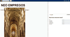 Desktop Screenshot of neoempregos.blogspot.com