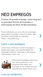Mobile Screenshot of neoempregos.blogspot.com