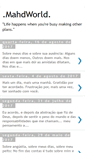 Mobile Screenshot of mahdworld.blogspot.com
