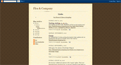 Desktop Screenshot of fleaandcompany.blogspot.com