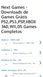 Mobile Screenshot of nextgamesbr.blogspot.com