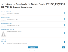 Tablet Screenshot of nextgamesbr.blogspot.com