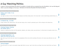 Tablet Screenshot of politicswatcher.blogspot.com