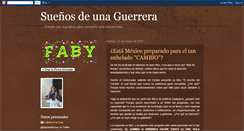 Desktop Screenshot of fabioladelacruz.blogspot.com