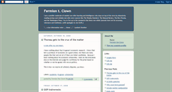 Desktop Screenshot of fermiontheclown.blogspot.com