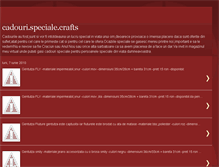 Tablet Screenshot of cadourispecialecrafts.blogspot.com