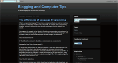 Desktop Screenshot of blogcmptips.blogspot.com